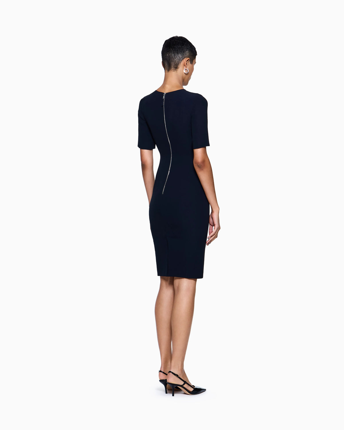 Silk tube dress