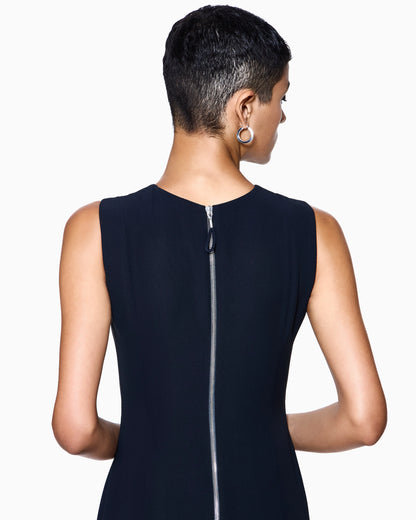 Silk sheath dress