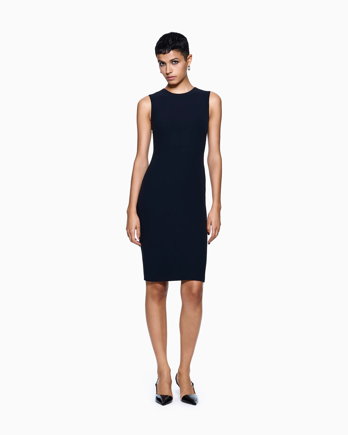 Silk sheath dress