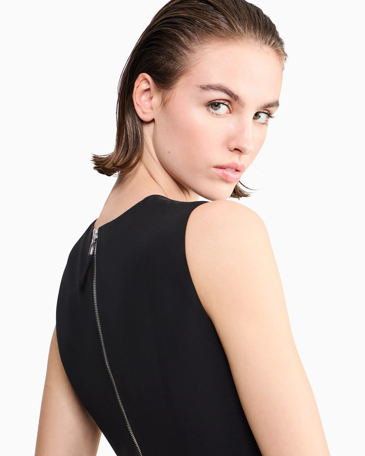 Silk sheath dress