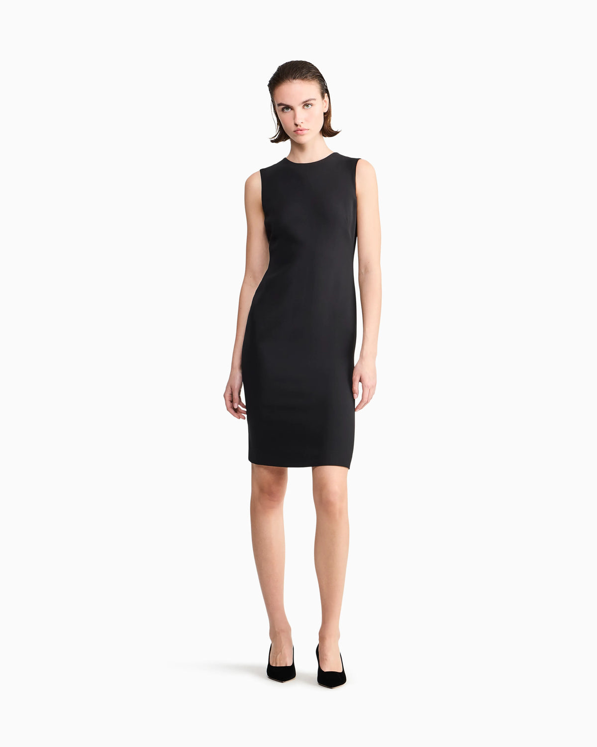 Silk sheath dress