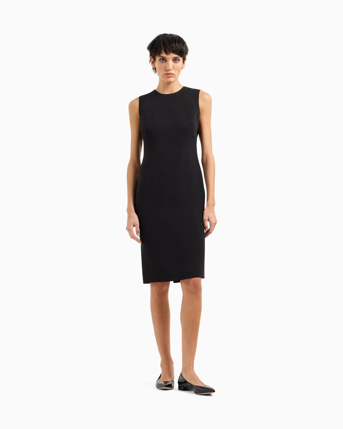 Silk sheath dress