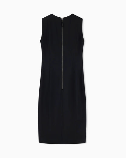 Silk sheath dress