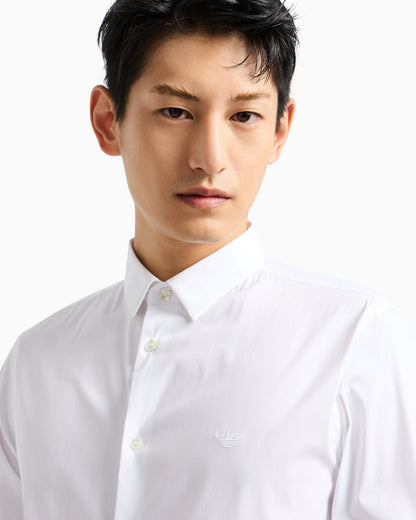 Stretch nylon-blend shirt