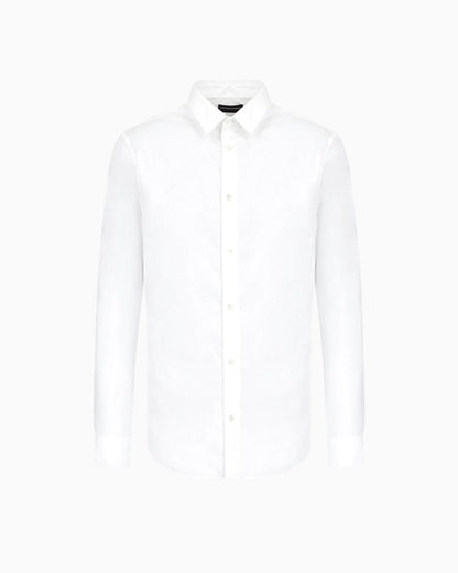 Stretch nylon-blend shirt