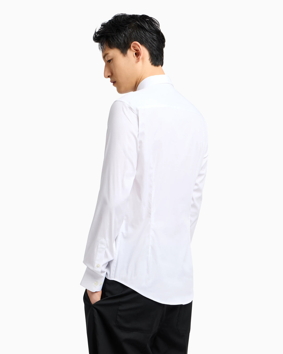 Stretch nylon-blend shirt