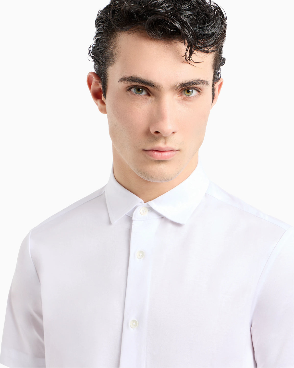 ASV short-sleeved Lyocell-blend jersey shirt