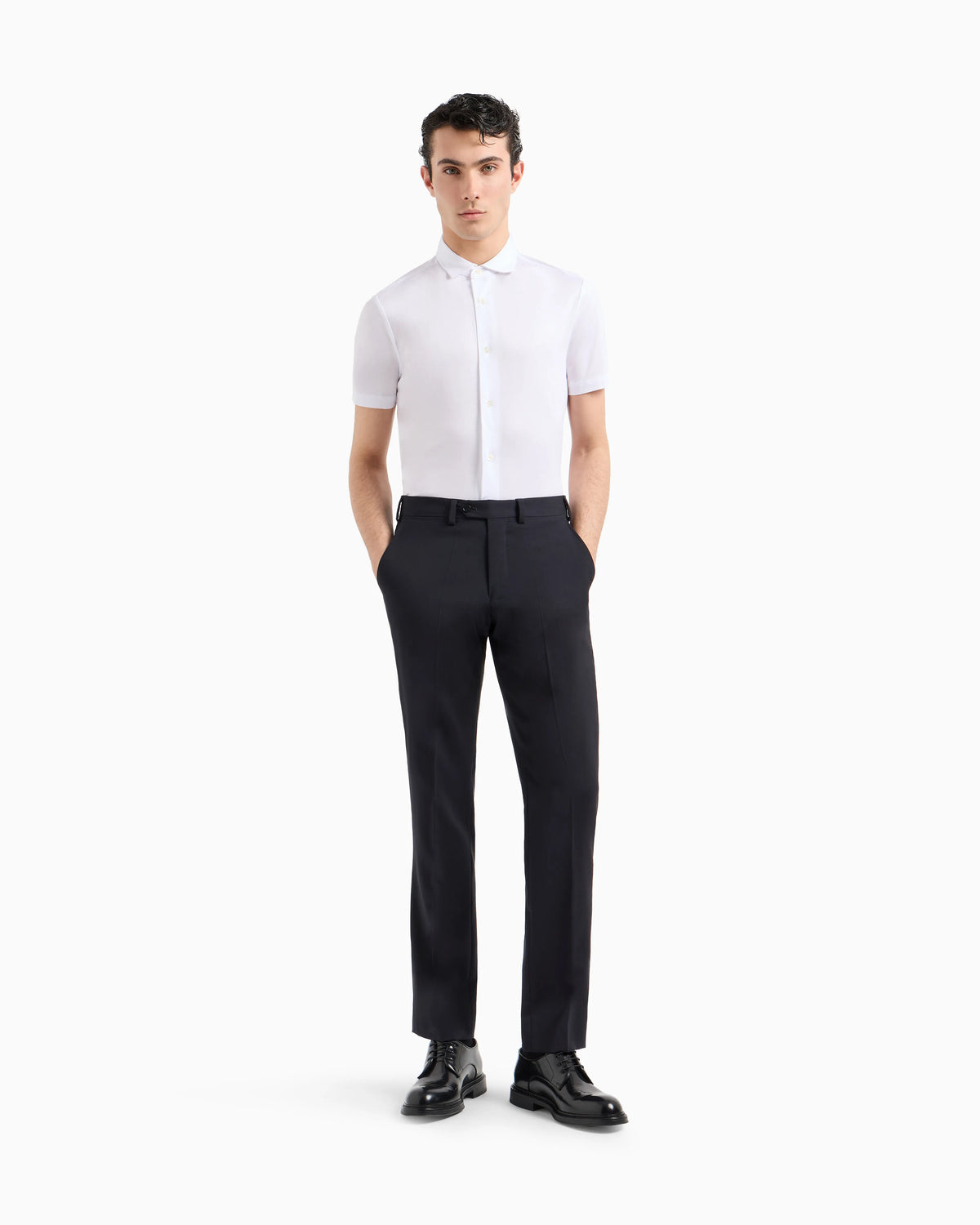 ASV short-sleeved Lyocell-blend jersey shirt