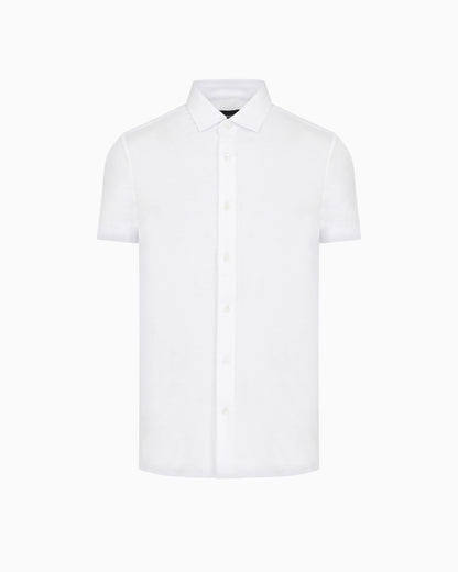 ASV short-sleeved Lyocell-blend jersey shirt