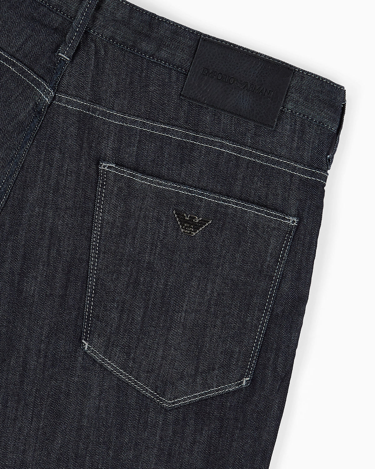 J06 Worn-effect wash, slim-fit, 8 oz denim jeans