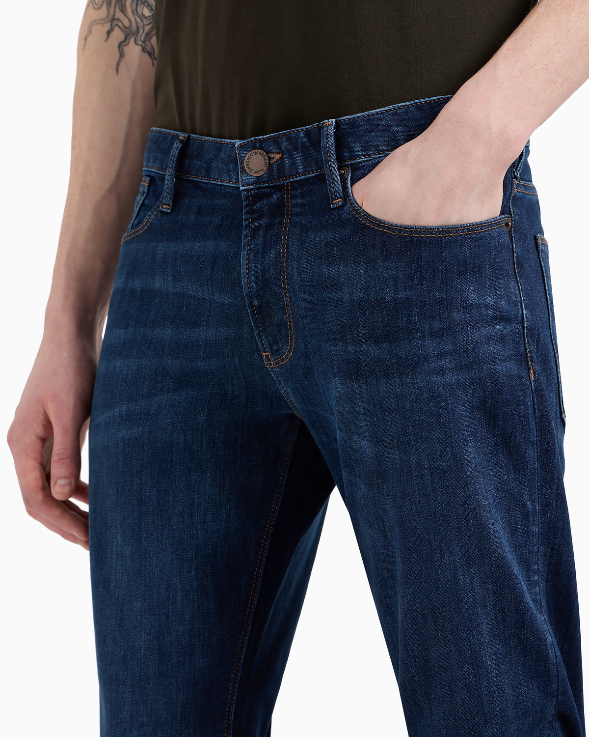 J06 Slim-fit, washed, 11.5 oz comfort-denim jeans