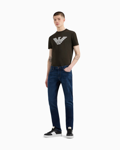J06 Slim-fit, washed, 11.5 oz comfort-denim jeans
