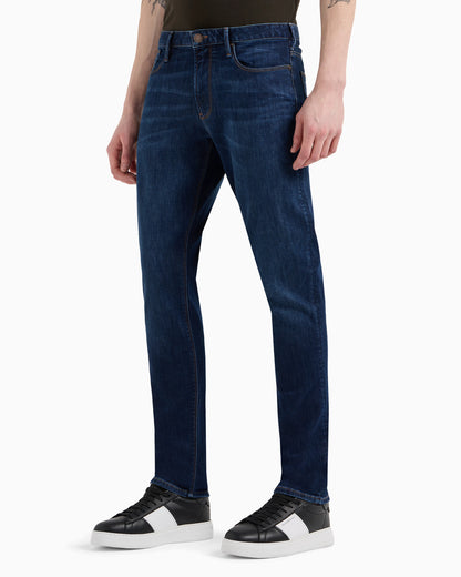 J06 Slim-fit, washed, 11.5 oz comfort-denim jeans