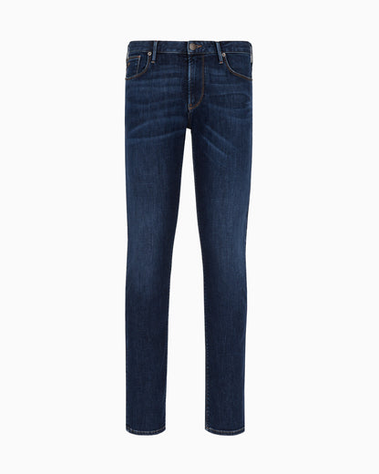 J06 Slim-fit, washed, 11.5 oz comfort-denim jeans