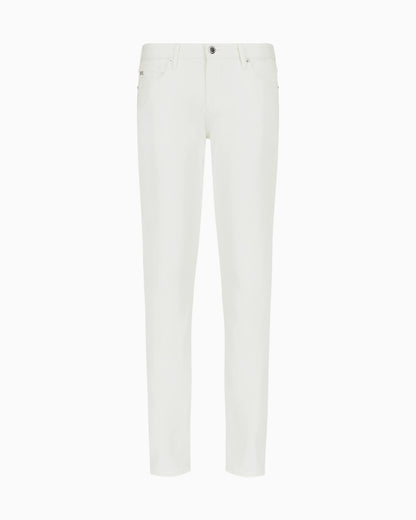 J06 Comfort stretch-gabardine, slim-fit trousers