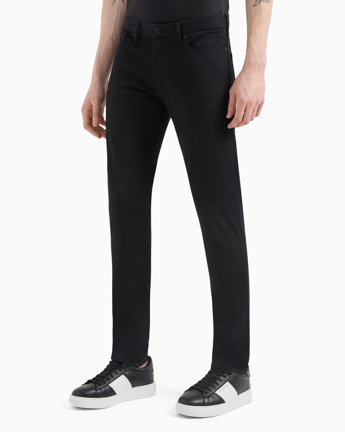 J06 Stretch-twill slim-fit trousers
