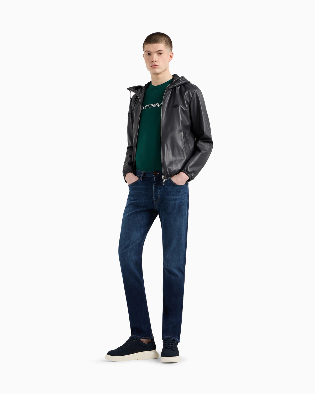 J21 Regular-fit jeans in washed 11.5 oz comfort denim