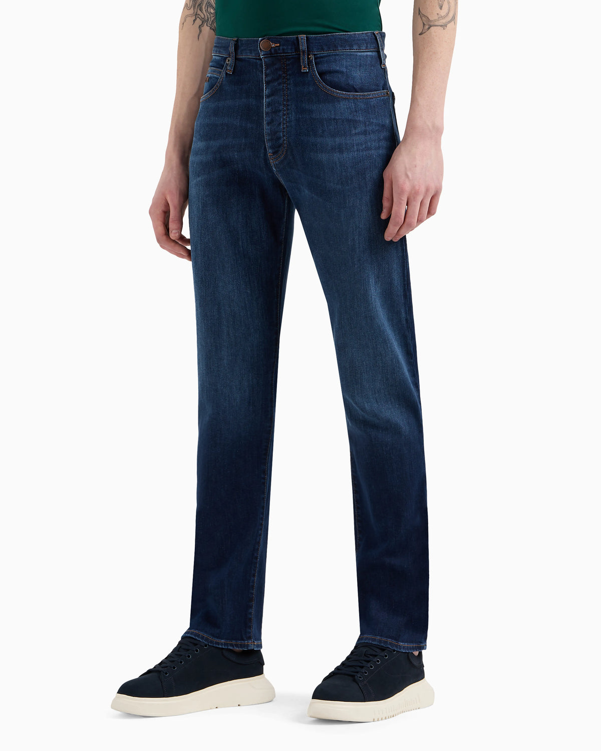 J21 Regular-fit jeans in washed 11.5 oz comfort denim