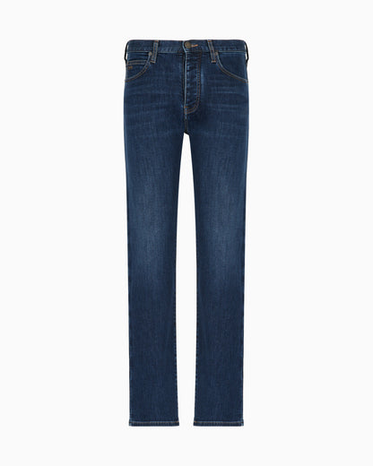 J21 Regular-fit jeans in washed 11.5 oz comfort denim