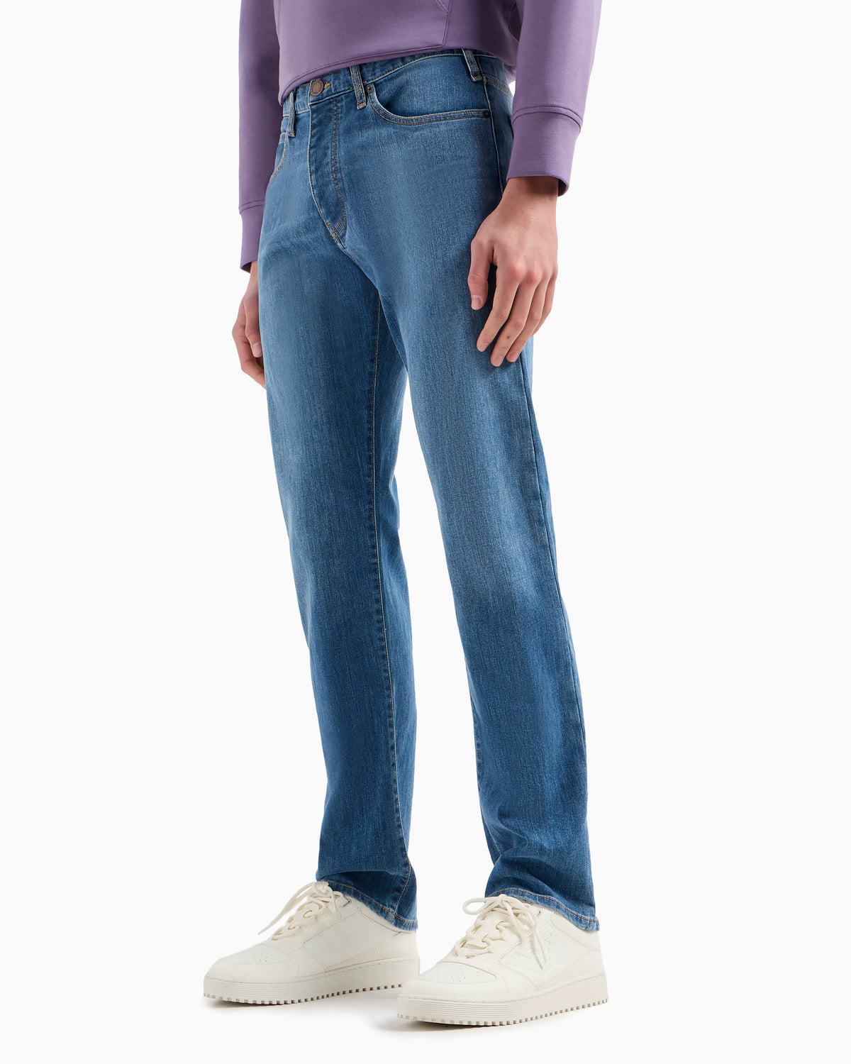 J21 Regular-fit jeans in washed 11.5 oz comfort denim