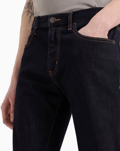 J45 Regular-fit, washed twill 11.5 oz comfort-denim jeans