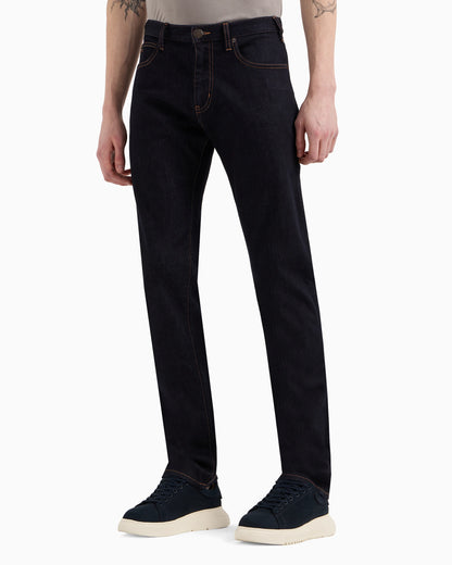J45 Regular-fit, washed twill 11.5 oz comfort-denim jeans