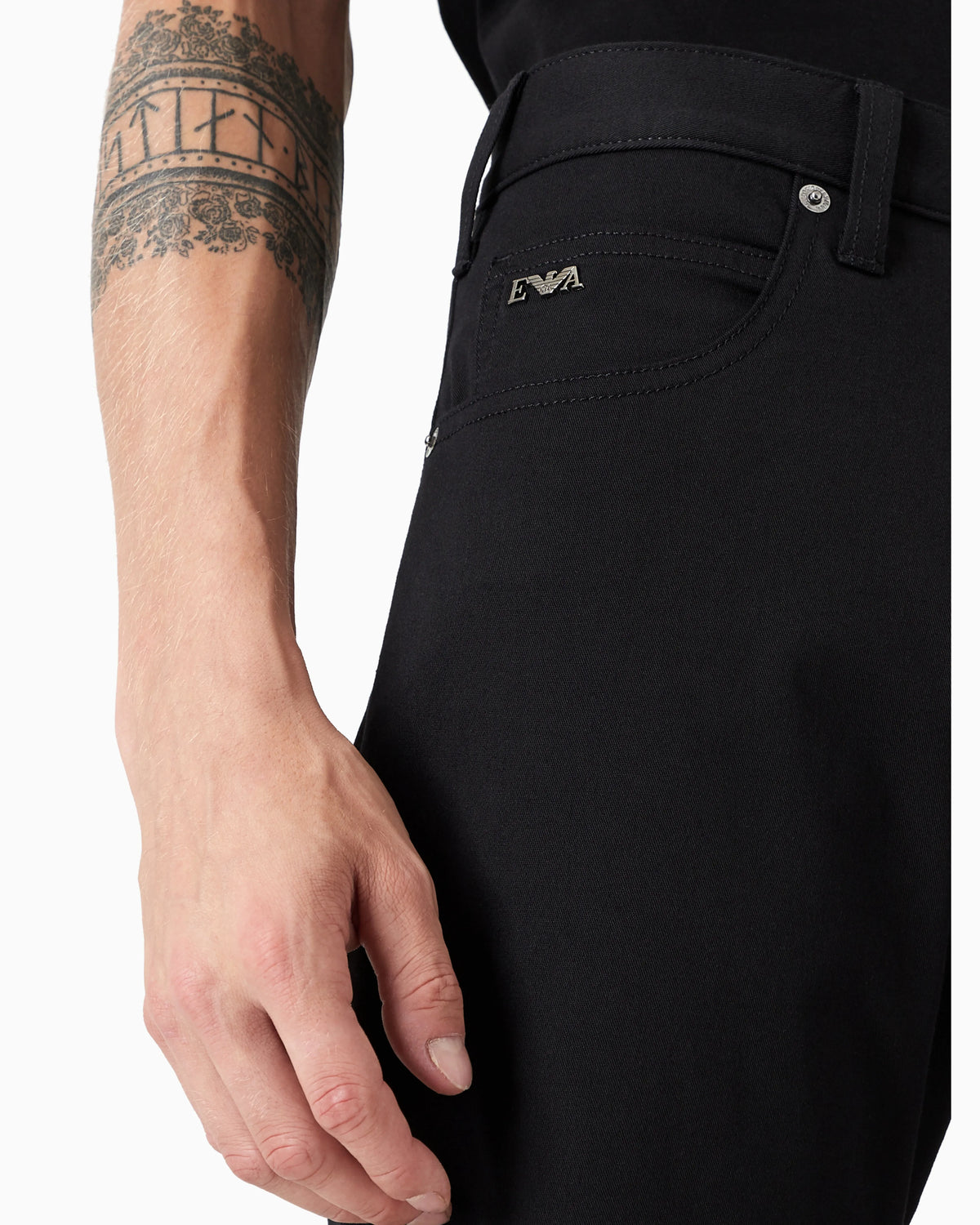 J45 Regular-fit, stretch-gabardine jeans