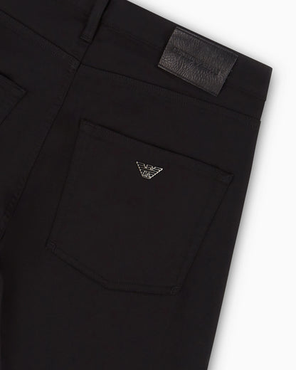 J45 Regular-fit, stretch-gabardine jeans