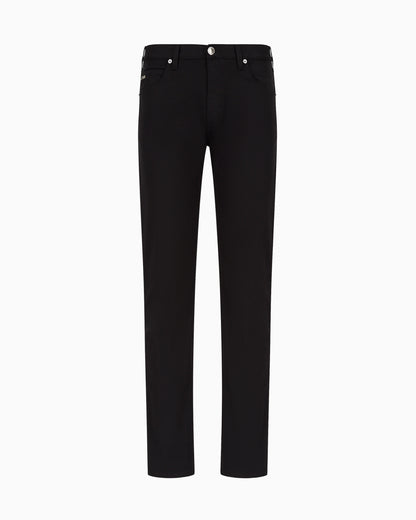 J45 Regular-fit, stretch-gabardine jeans