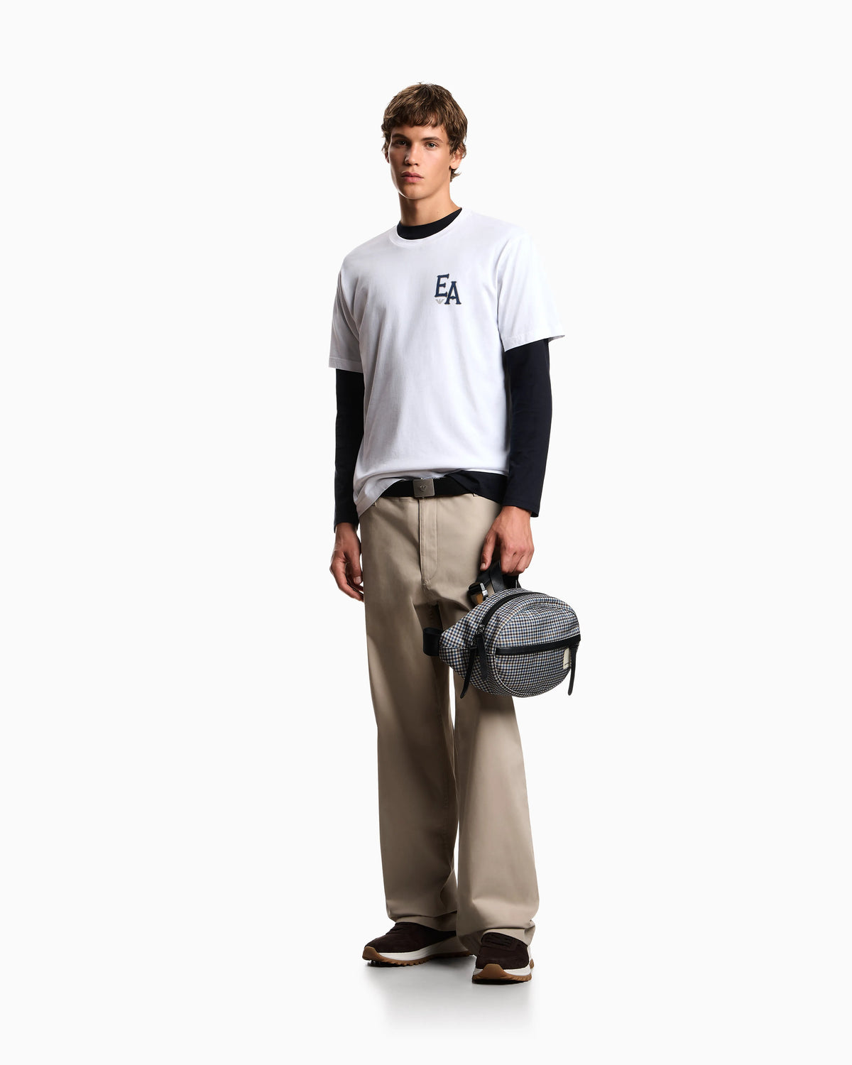 Organic chino Essential in stretch cotton gabardine