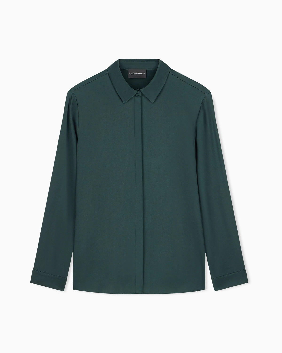 Silk satin shirt