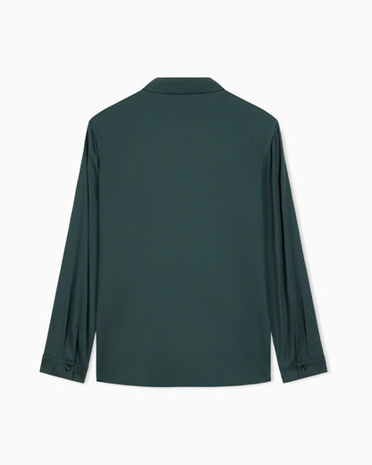 Silk satin shirt