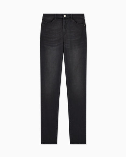 High rise jeans in skinny stretch denim Essential