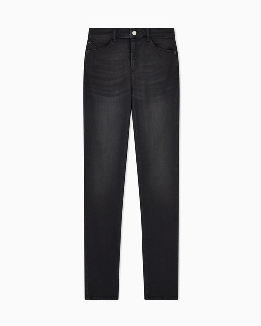 High rise jeans in skinny stretch denim Essential
