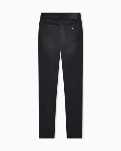 High rise jeans in skinny stretch denim Essential