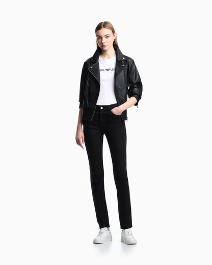 High waist skinny leg jeans in stretch denim Essential