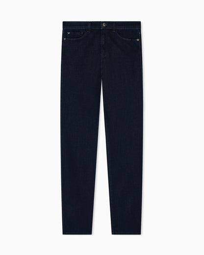 J20 high-waisted super skinny leg jeans in Lyocell denim
