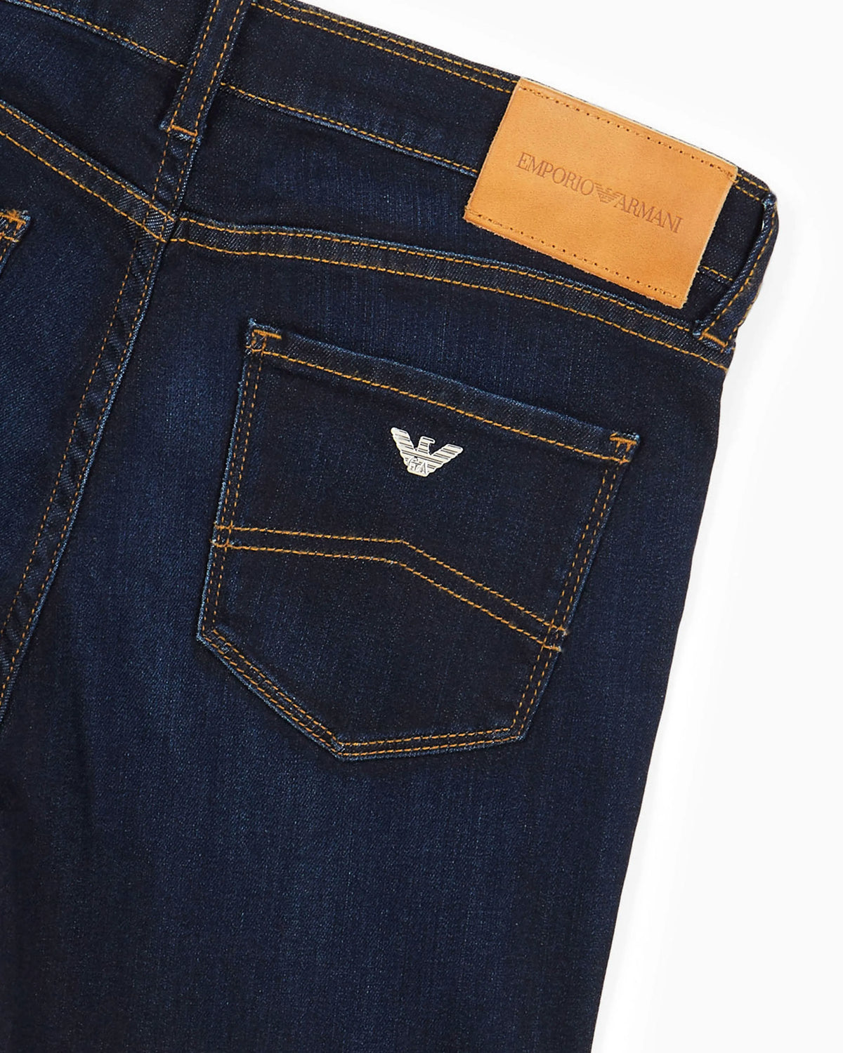 J20 high-waisted super-skinny leg jeans in viscose denim
