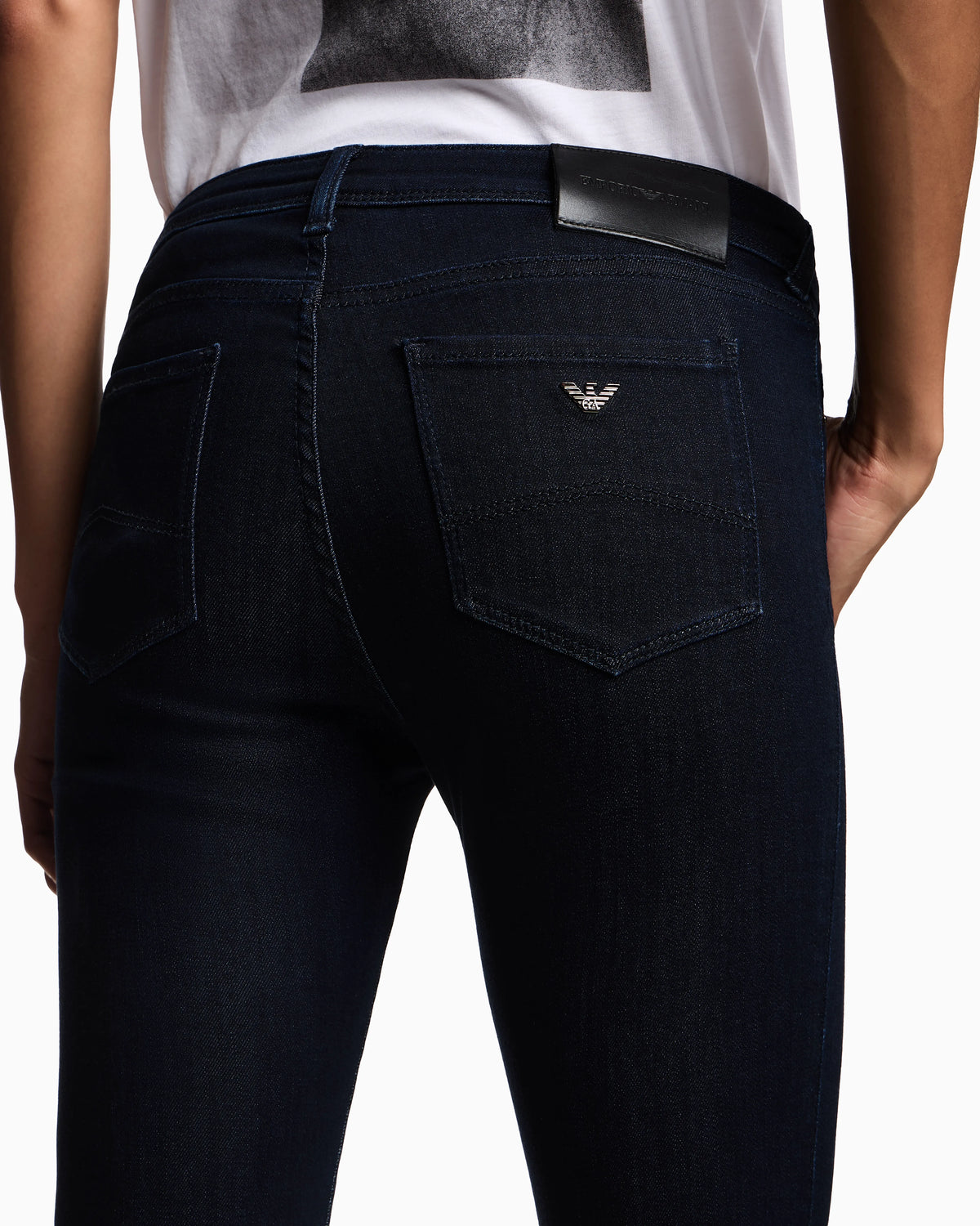 Denim jeans in stretch fabric with skinny fit Essential