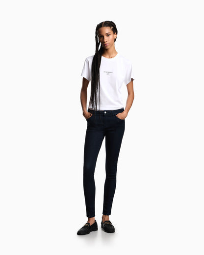 Denim jeans in stretch fabric with skinny fit Essential