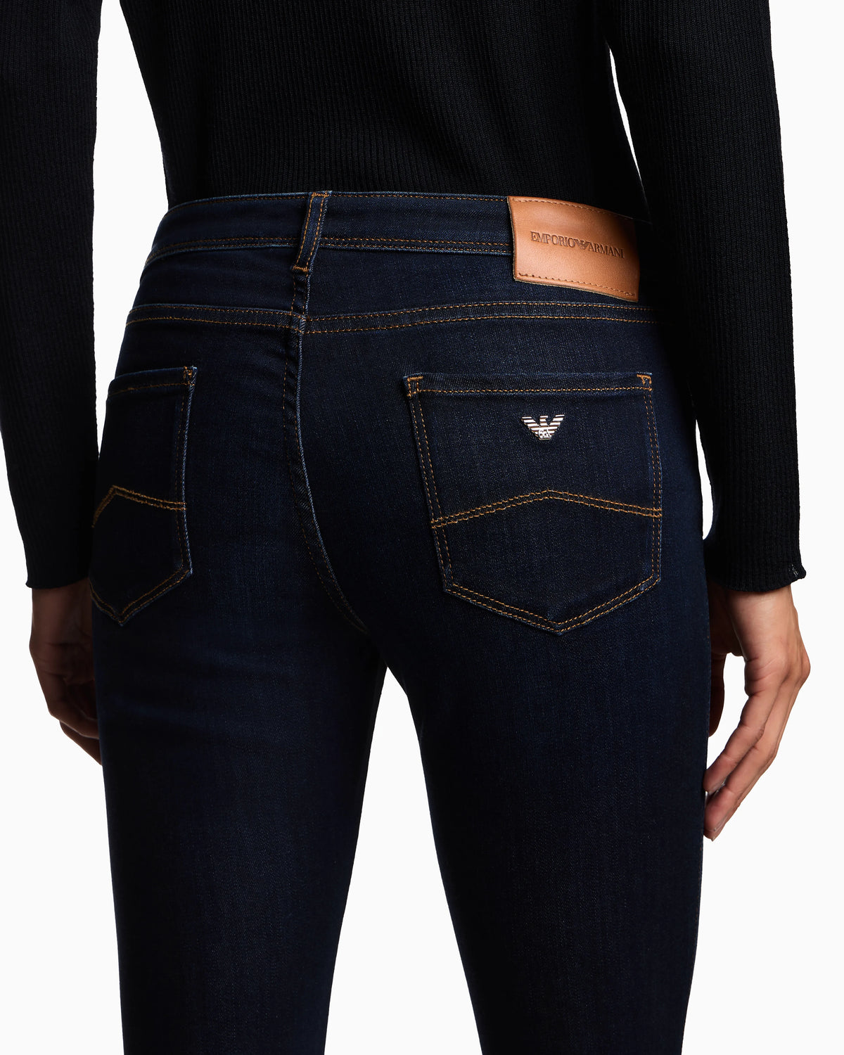 J28 Skinny jeans in viscose-blend stretch denim