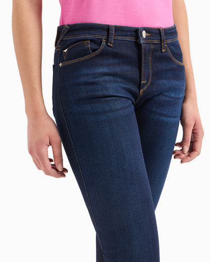 J28 Skinny jeans in viscose-blend stretch denim