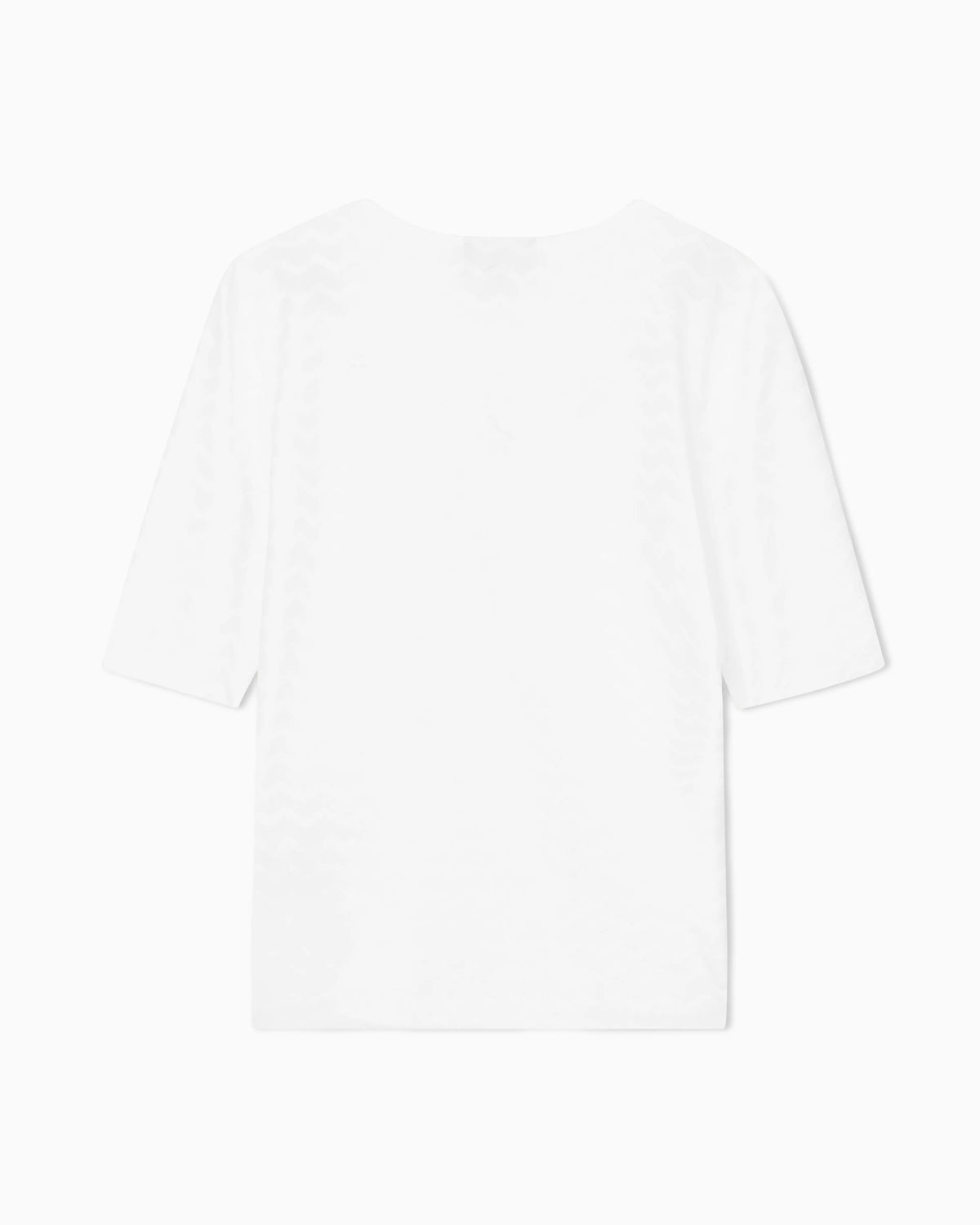 Jersey jumper with a v-neck and jacquard pattern Essential