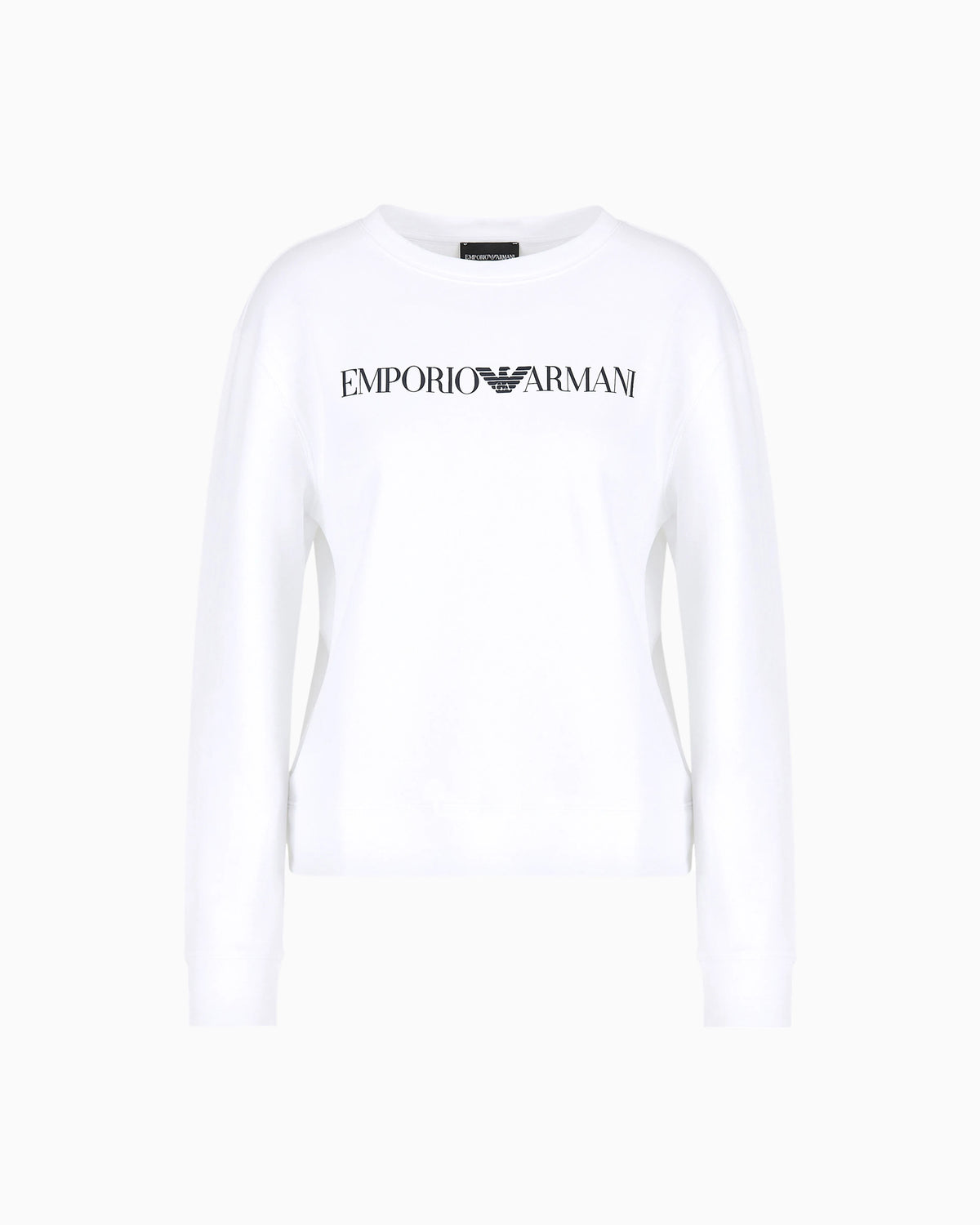 Logo sweatshirt in organic cotton jersey Essential