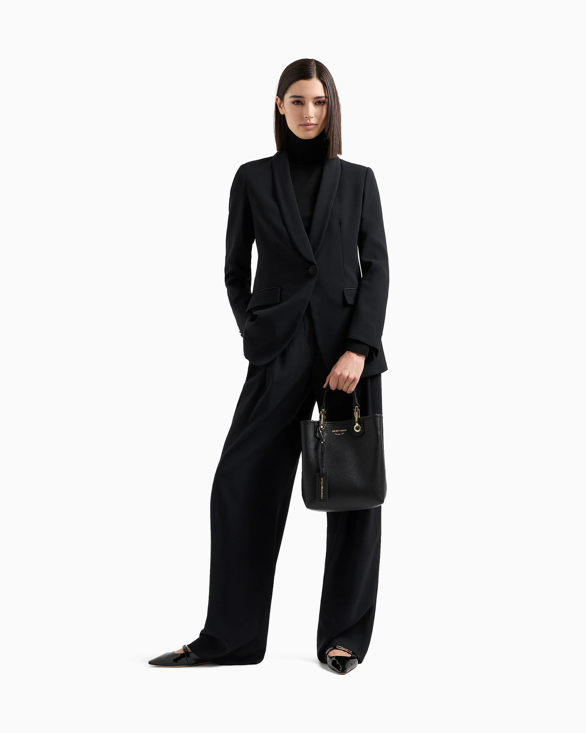 Pure virgin-wool rollneck