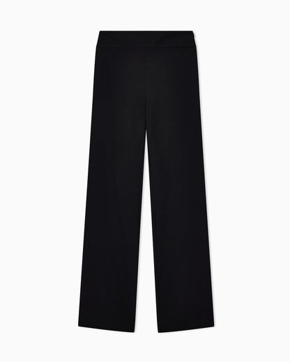 Flowy trousers Essential in techno cady with a high waist