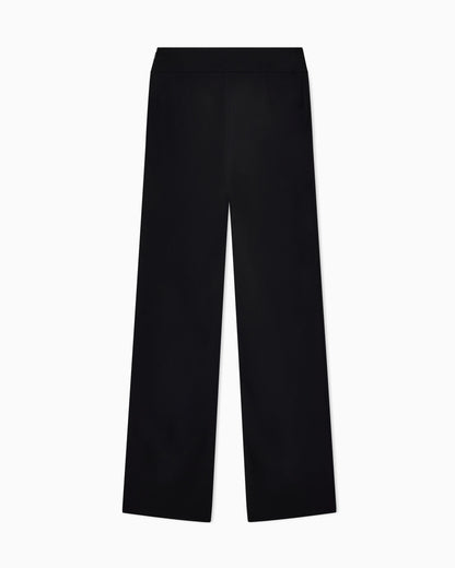 Flowy trousers Essential in techno cady with a high waist