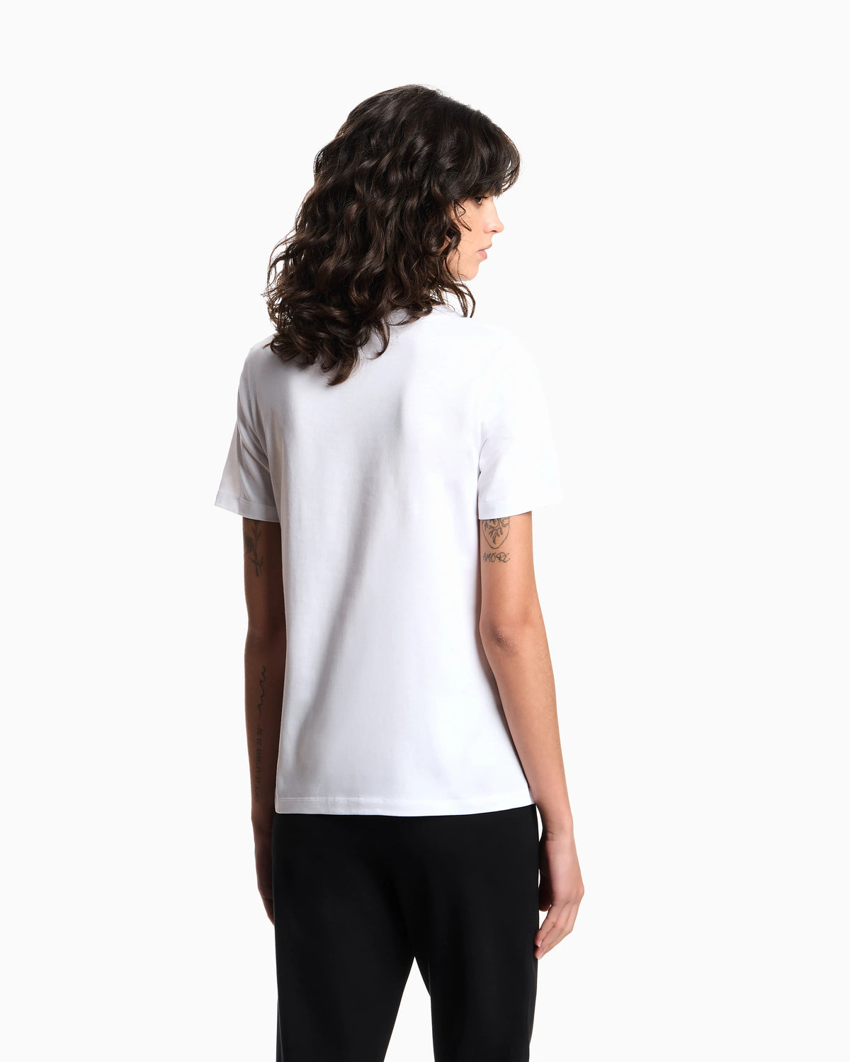 Jersey t-shirt in Pima cotton with a crew neck Essential