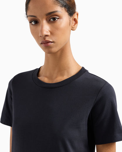 Jersey t-shirt in Pima cotton with a crew neck Essential