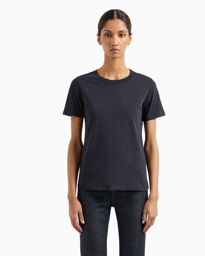 Jersey t-shirt in Pima cotton with a crew neck Essential